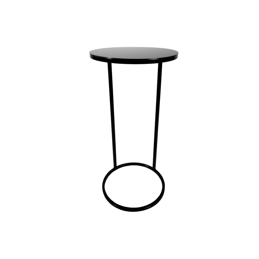 Mesa Lateral Circular 35 METAL — Kallfu.cl