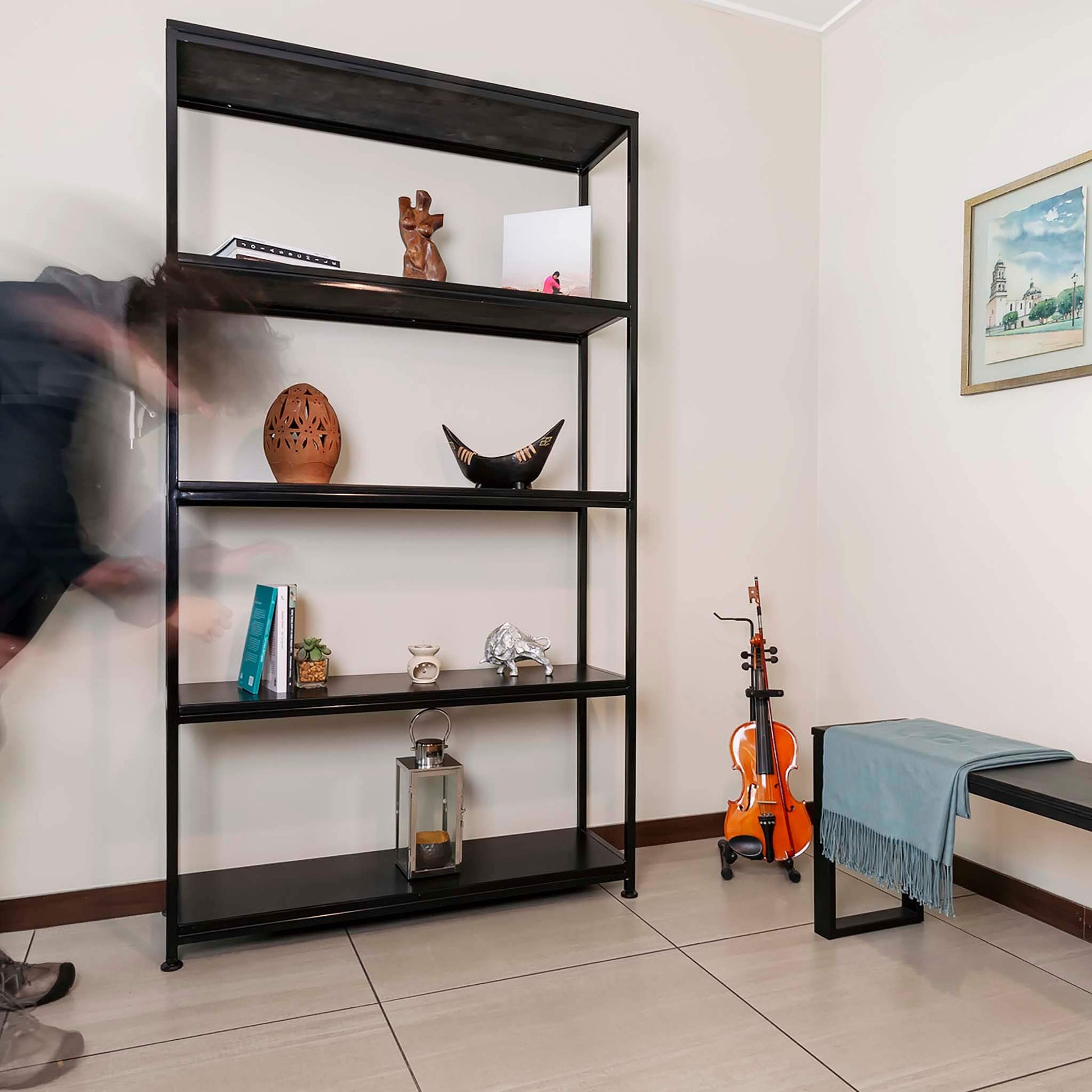 estantes bonito de madera para decorar