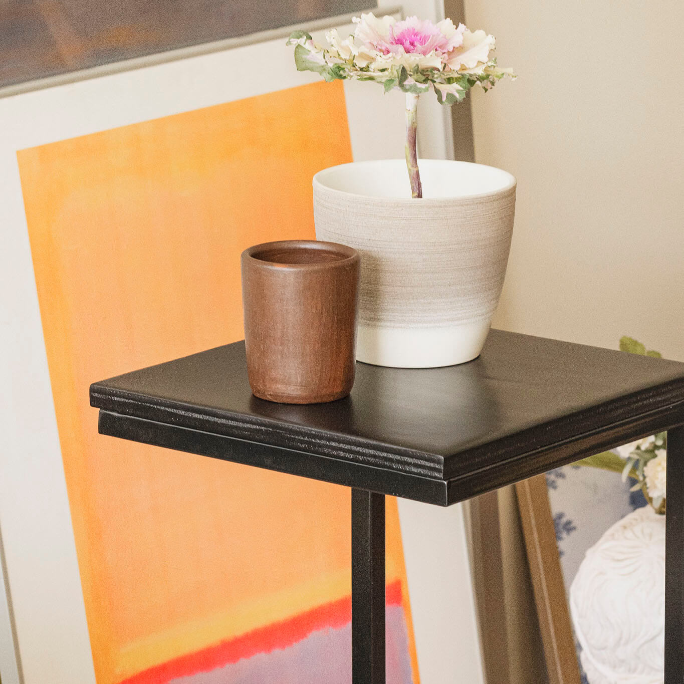 mesa moderna para bebidas