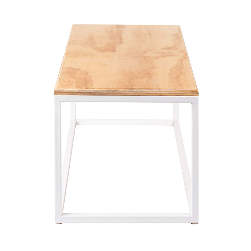 Mesa de centro de madera resistente