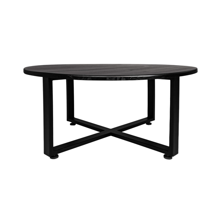 Mesa de Centro Redonda Cruz 90 — Kallfu.cl