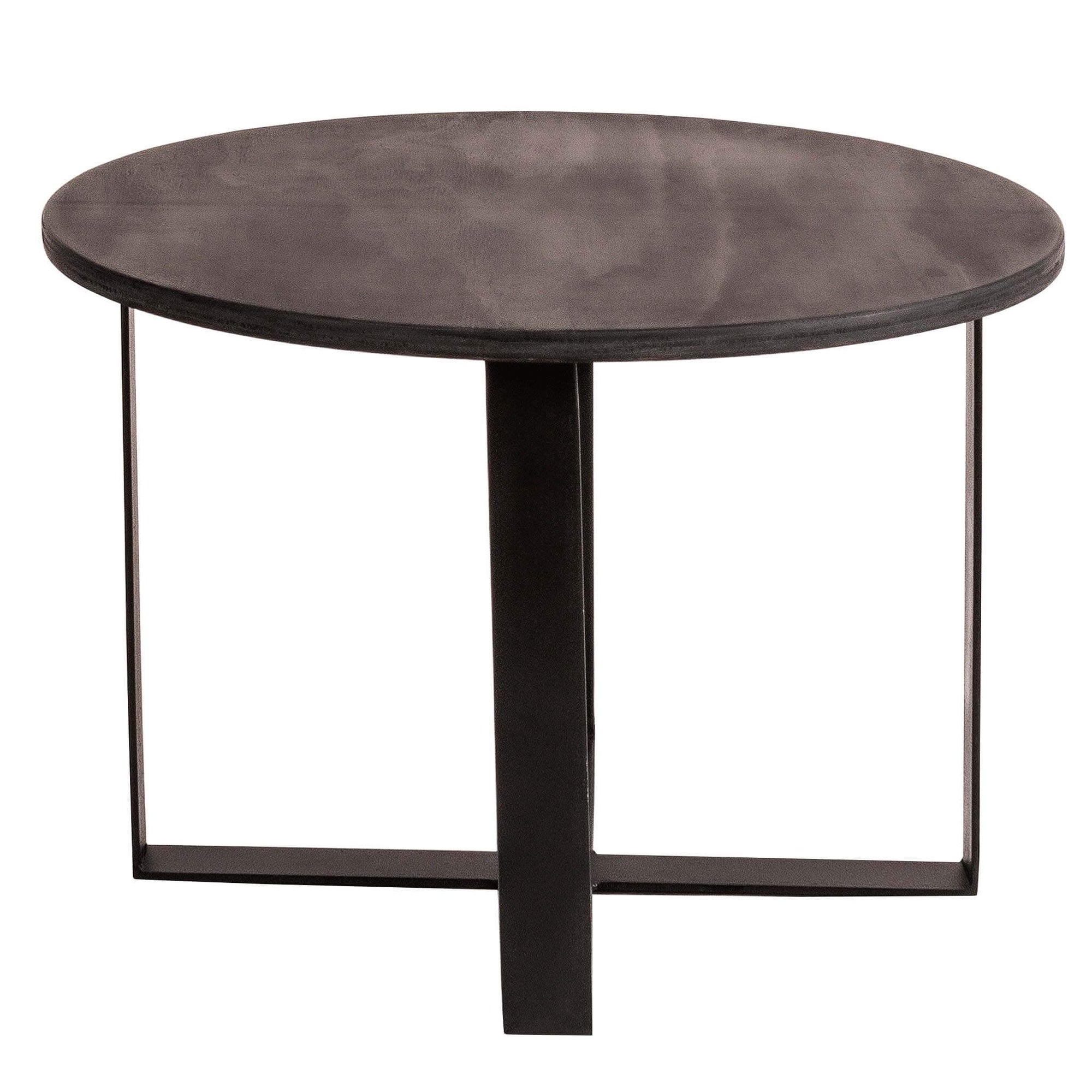 Mesa de centro de forma redonda para sala