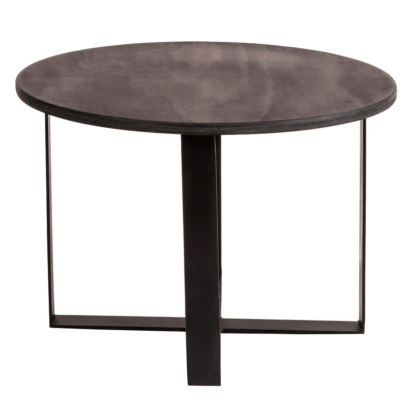 Mesa de centro de forma redonda para sala